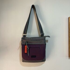 Sherpani Purple and Gray Crossbody Bag